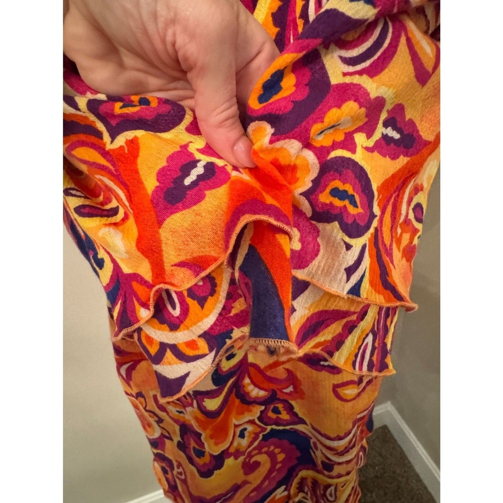 Soft Surroundings Multicolor Blouse • Layered Look • Bright & Artsy Vacation - Picture 6 of 9